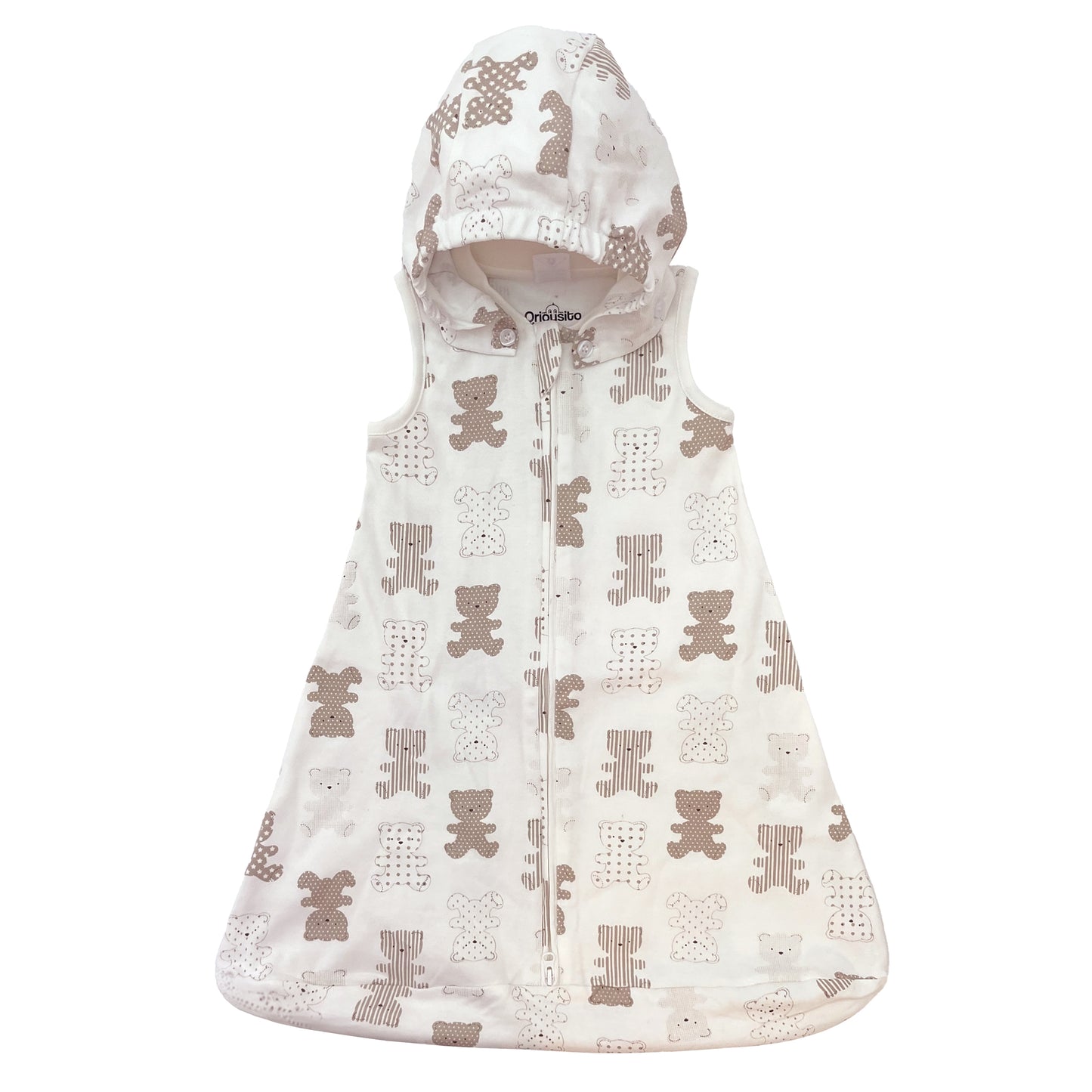 Baby Sleep Sack with Removable Hoodie 0-6 & 6-18 Months