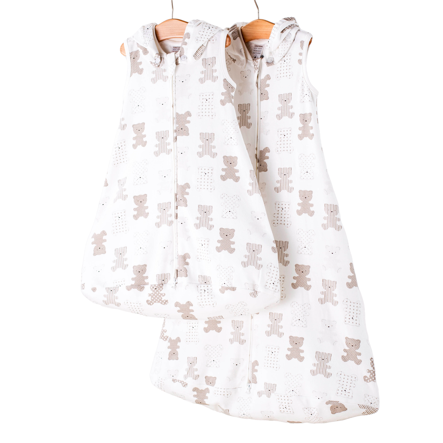 Baby Sleep Sack with Removable Hoodie 0-6 & 6-18 Months